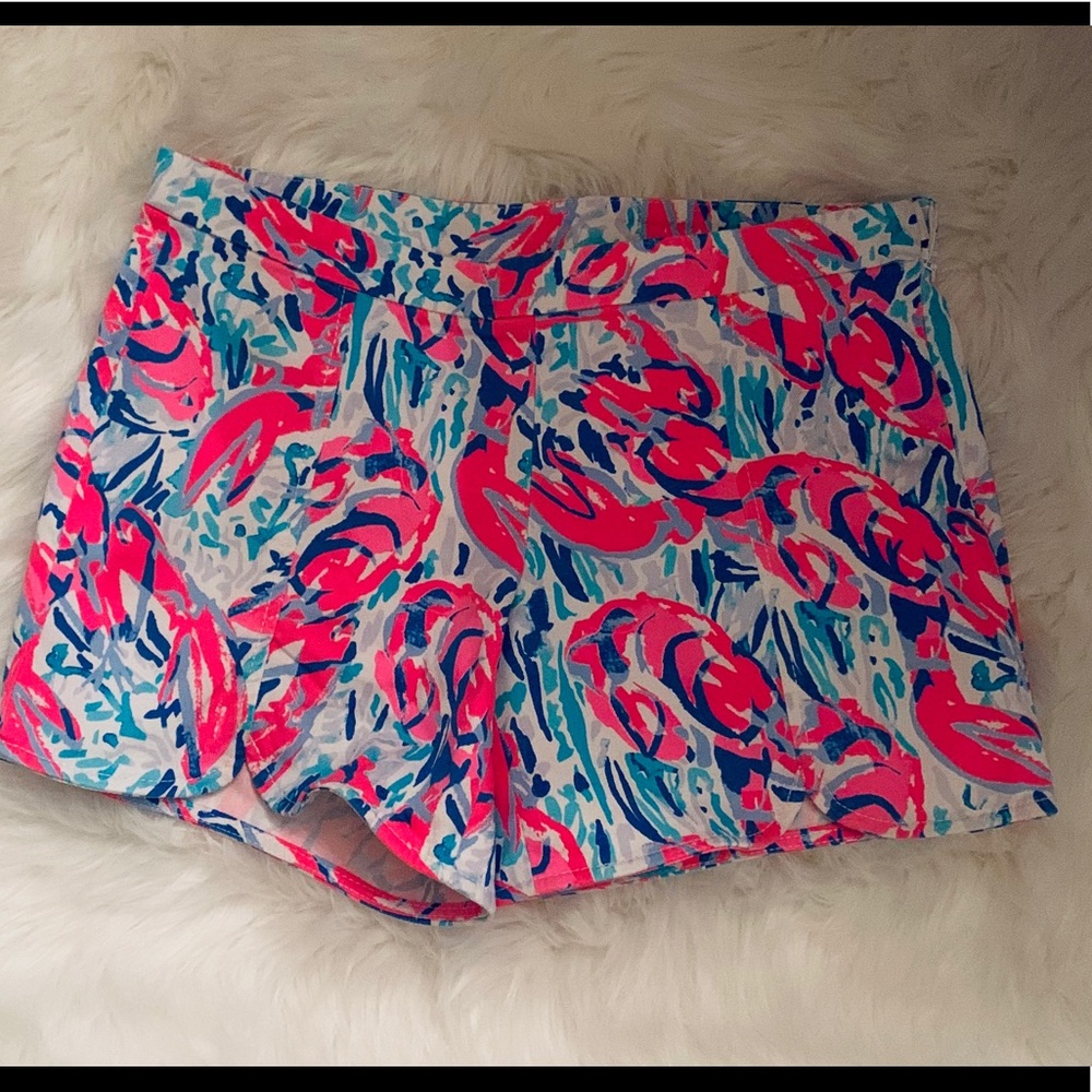 Lilly Pulitzer “Cozumel Coral Cracked Up” Shorts